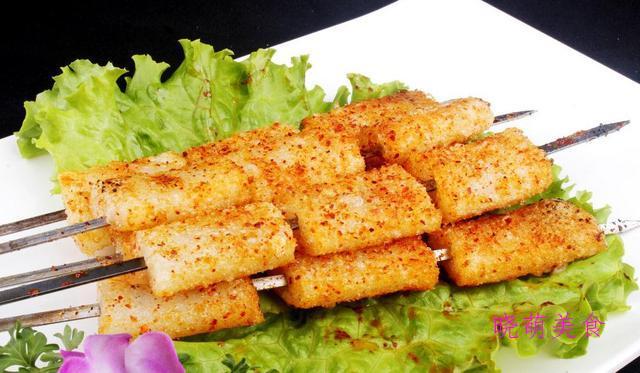 原创烤年糕大米发糕老婆饼蒸蛋糕的家常做法香甜软糯超美味