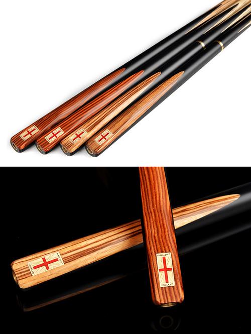 riley莱利res瑞丽台球杆斯诺克小头黑8球杆中式黑八16