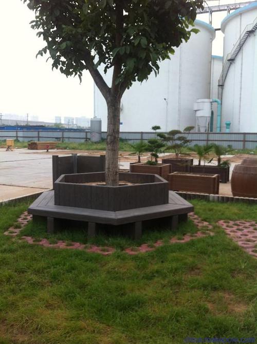 供应山西仿木围树凳,水泥围树凳,景观园林模具产品
