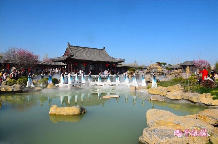 西平嫘祖海棠园 花开迎佳宾