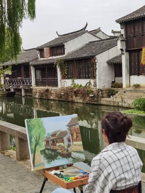 无锡拈花湾10月26——28三日游 写美篇我们的第一站是游览荡口古镇,它