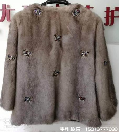貂皮衣服太老改样子改小改领子肩