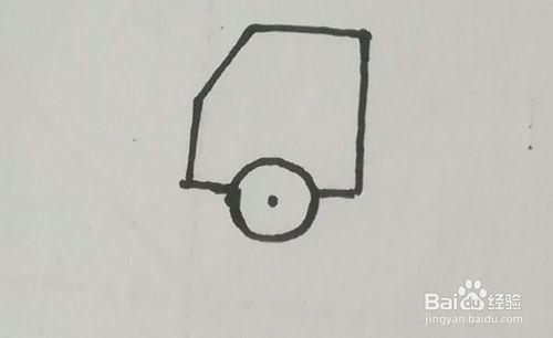 起重车简笔画怎么画