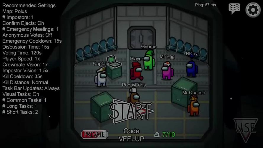 amongus铁血战士模式:内鬼变成铁血战士,开始狩猎所以