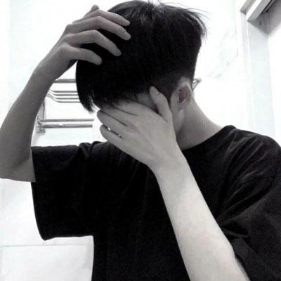 精选暗黑风黑白色男生帅气网红头像