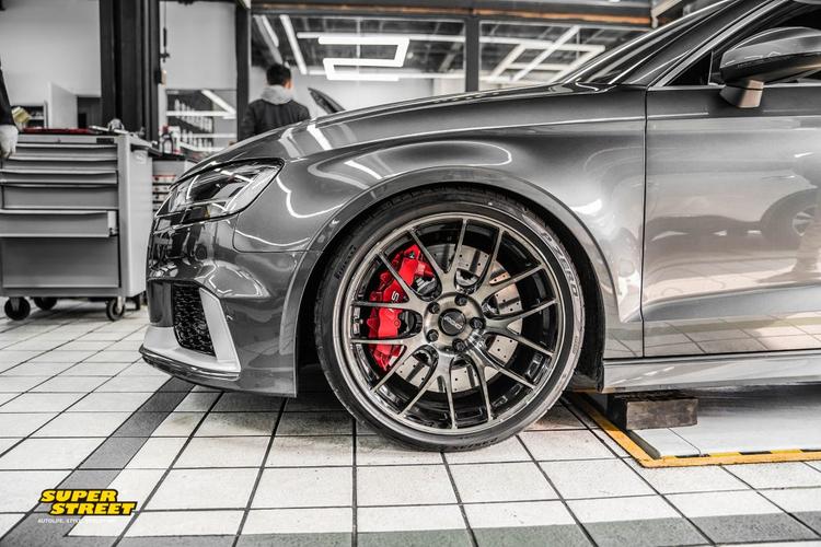 superstreet改装日记-奥迪rs3改装rays g27锻造轮毂