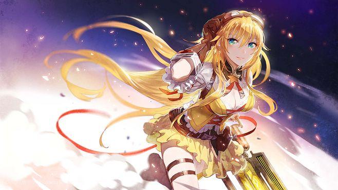 全职高手苏沐橙高清手绘壁纸(图1)