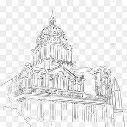免抠元素 教堂