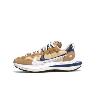 nike耐克华夫鞋sacai x 3.0联名解构双钩卡其白帆紫金男女跑步鞋
