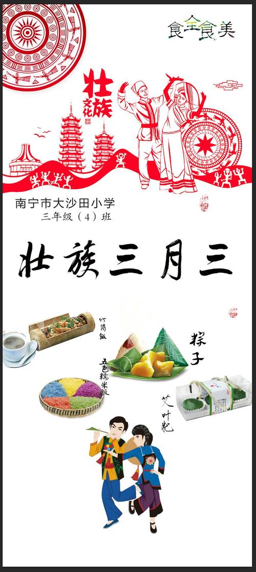 展现时代风华——南宁市大沙田小学三(4)班壮族"三月三"美食篇
