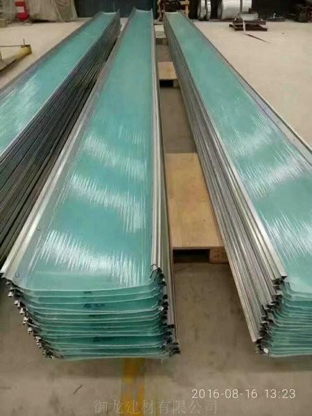 760型铁边采光板长春玻璃钢采光带厂家每米价格行情