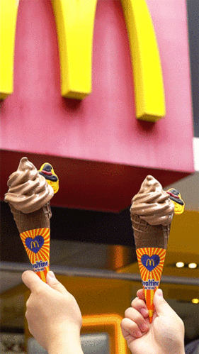 麦当劳『阿华田甜筒』,买1送1,仅剩2天!|冰淇淋|美食