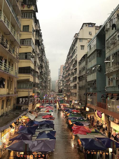 拍摄于香港集市