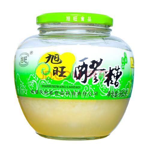 旭旺醪糟 四川成都特产 米酒 606g 糯米酒 月子甜米酒 醪糟酒酿