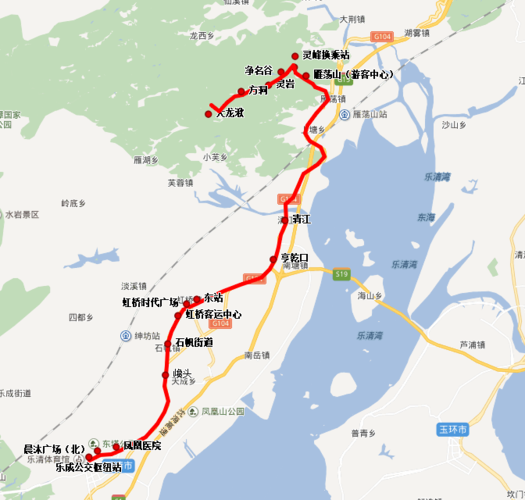 乐清开通假日公交线 5元即可直达大龙湫