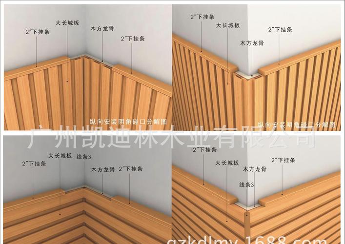 凯迪林生态木供应 159小长城板 pvc生态木塑 环保木塑