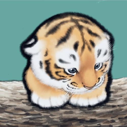 求小老虎头像