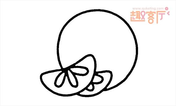 橙子的简笔画图片大全 橙子怎么画简笔画