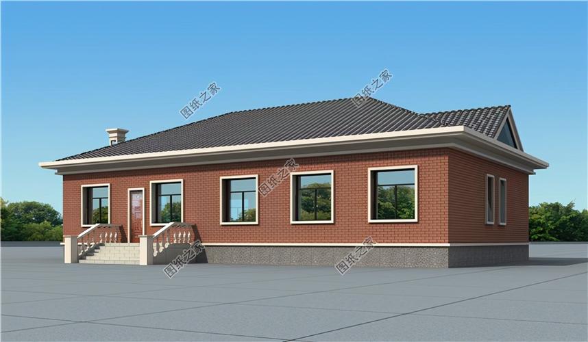 一层平房设计图农村住宅的最爱喜欢就建起来