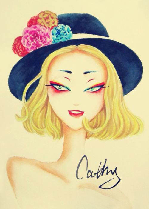 【云想衣裳花想容】《cathy小姐》by cathy晁星星