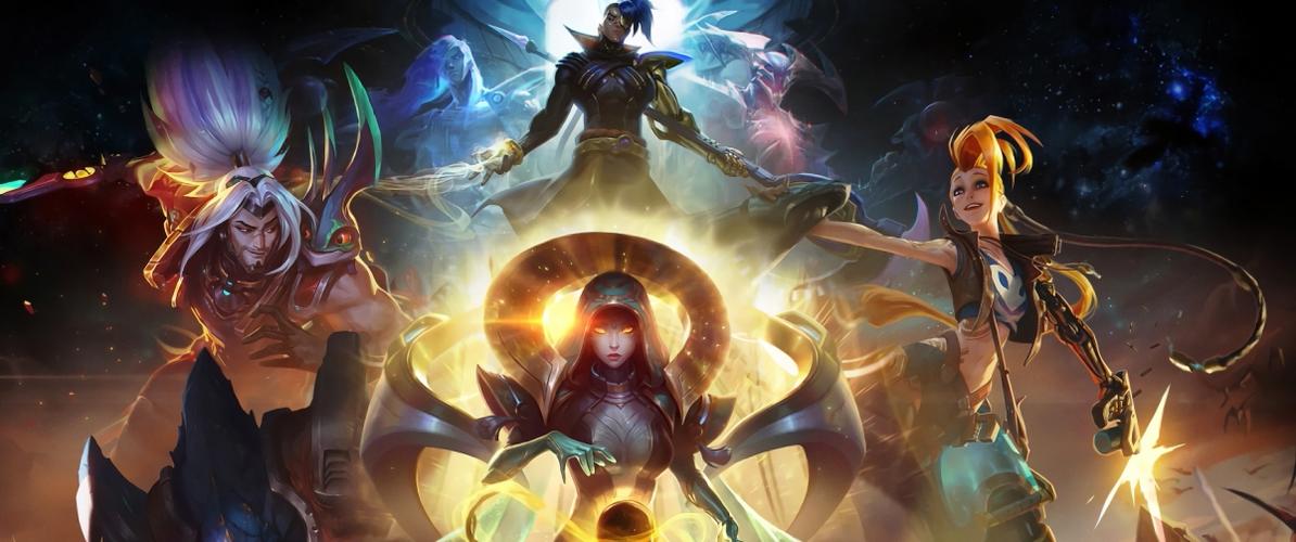 lol英雄联盟奥德赛系列皮肤原画3440x1440高端电脑桌面壁纸