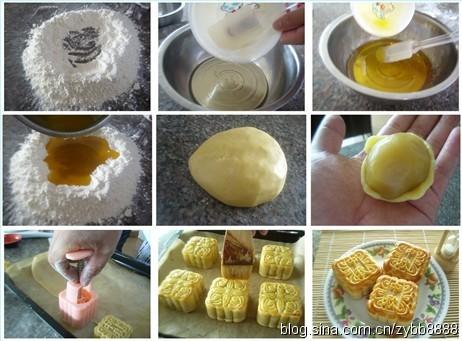 月饼制作过程图解