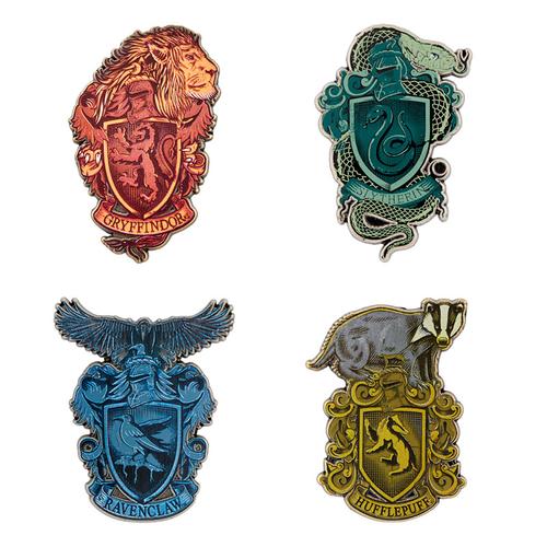 哈利波特周边 四学院动物徽章 狮院蛇院鹰院獾院胸针款 鹰院/徽章