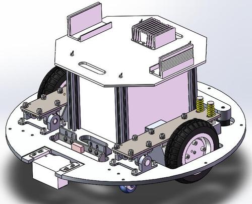 移动机器人通用底盘结构设计