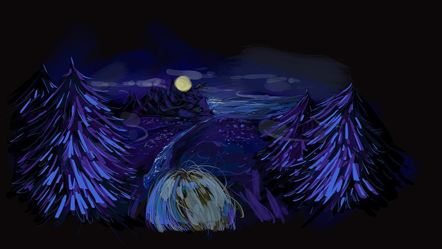 奇幻梦境-手绘练习