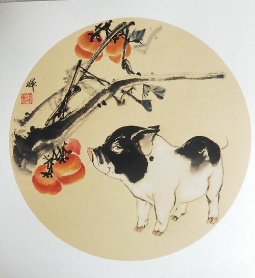 孙辉国画作品～小动物系列