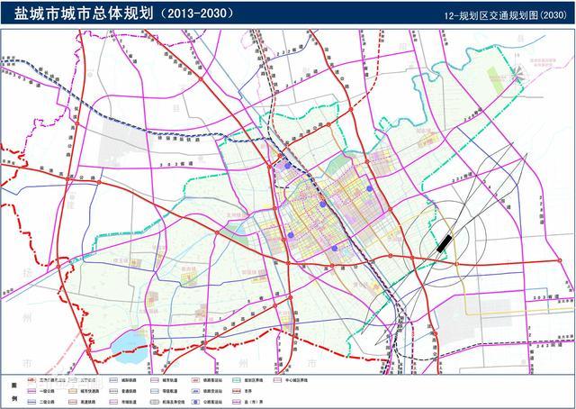 820万人口的盐城,远景规划两两相交的3条轨道线路,还能不能重启