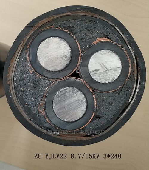 yjlv电缆 yjlv高压铝芯电缆3*185外径
