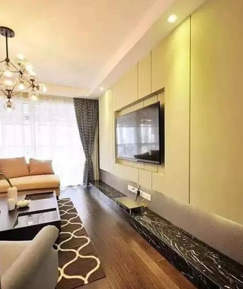 电视柜太普通电视墙地台布置才是真的有个性简直美呆了