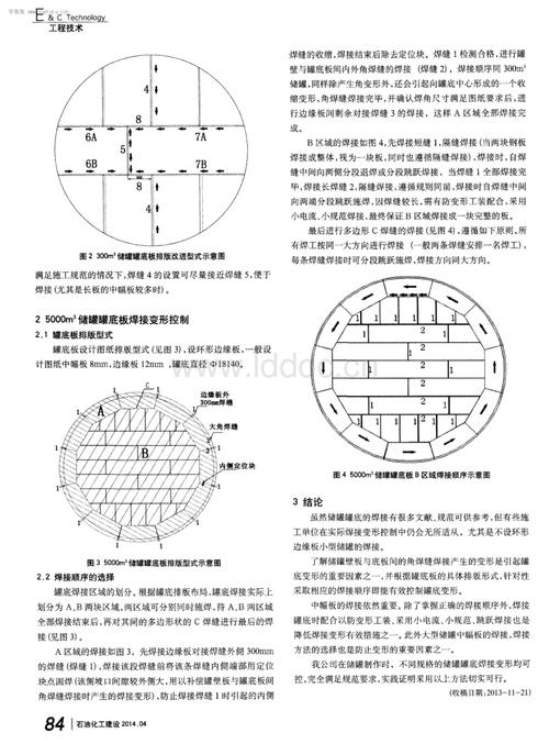 不同排版型式的储罐罐底板焊接变形控制.pdf