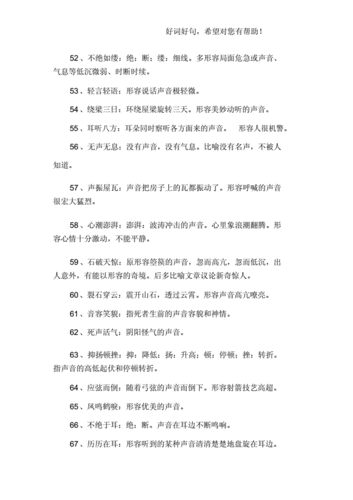 形容声音成语.docx 10页