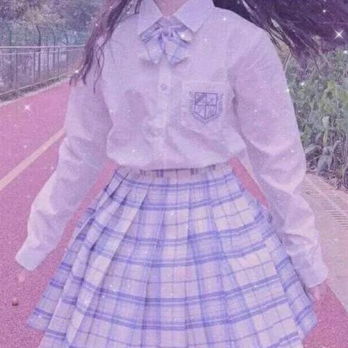 jk制服滤镜女生高清头像