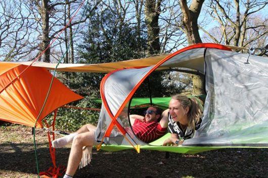 便携式模块化悬空帐篷,connect tree tent