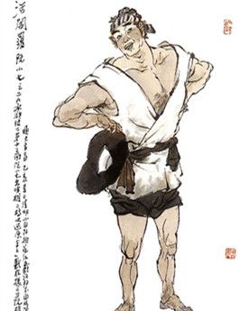 水浒传阮小七简介_绰号活阎罗_阮小七个人资料-人物介绍