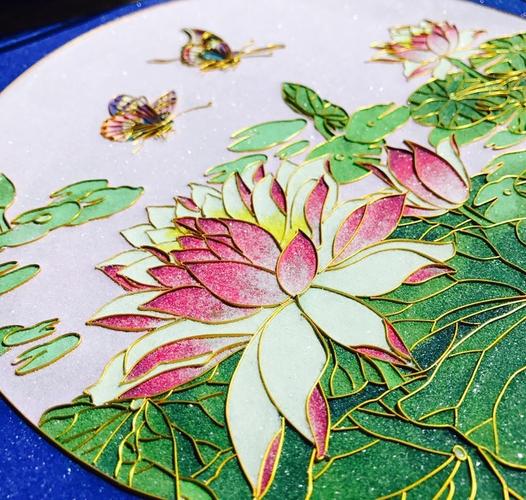 月光唐卡 | 非遗手工艺 独具魅力的掐丝彩绘