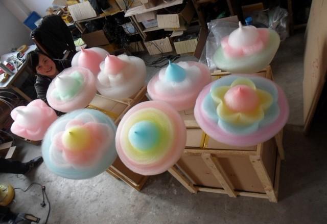 石家庄七色花棉花糖