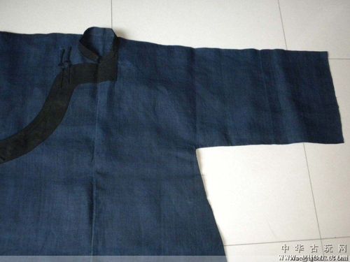 老织麻斜襟衣服t-57