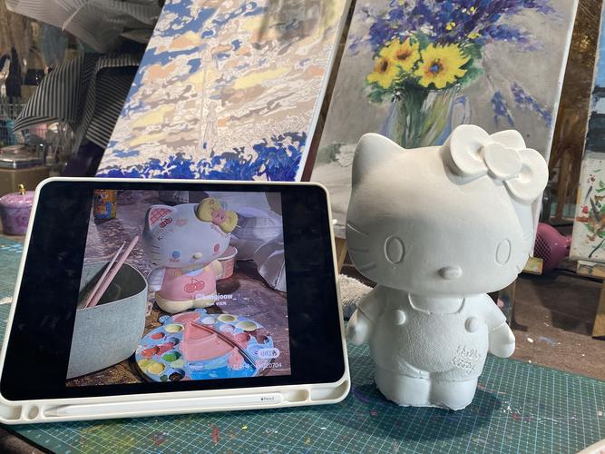 人气情侣亲子闺蜜优选diy石膏娃娃涂色可团建