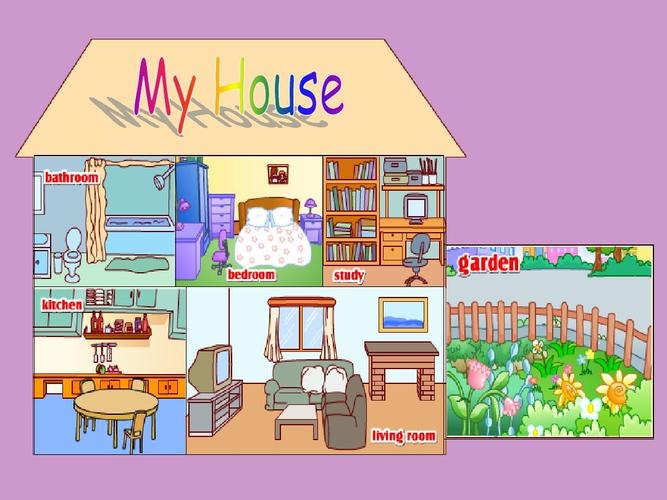 广州版英语四年级上册module 2 unit 3《welcome to my house》ppt
