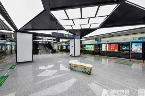 在地铁站里可以数星星 杭州地铁5号线官方硬照发布