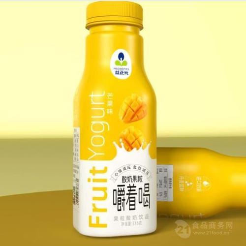 益正元芒果果粒酸奶饮品300毫升