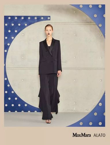 max mara tailored suit高定西服2018早秋系列新款(1/6)