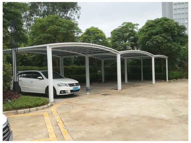 车棚停车棚家用户外小车电动车遮阳棚汽车防晒防雨别墅停车位雨棚