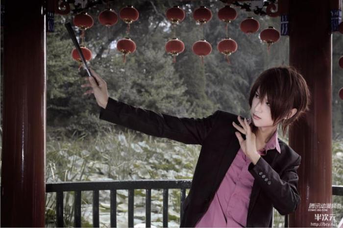 《盗墓笔记》解语花/解雨臣帅气cos_动漫