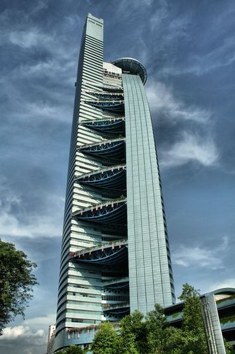 吉隆坡电信大厦(menara telekom)|310米|55层|建成 - 已建成300 项目