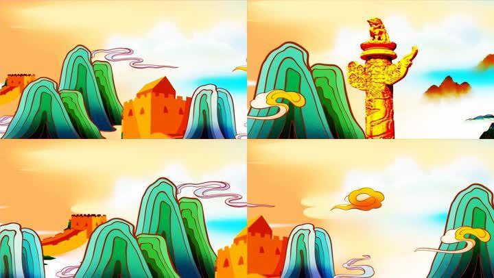 歌曲《中华民族》背景